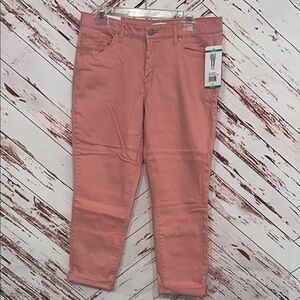 NWT Jessica Simpson rolled crop skinny colored jean